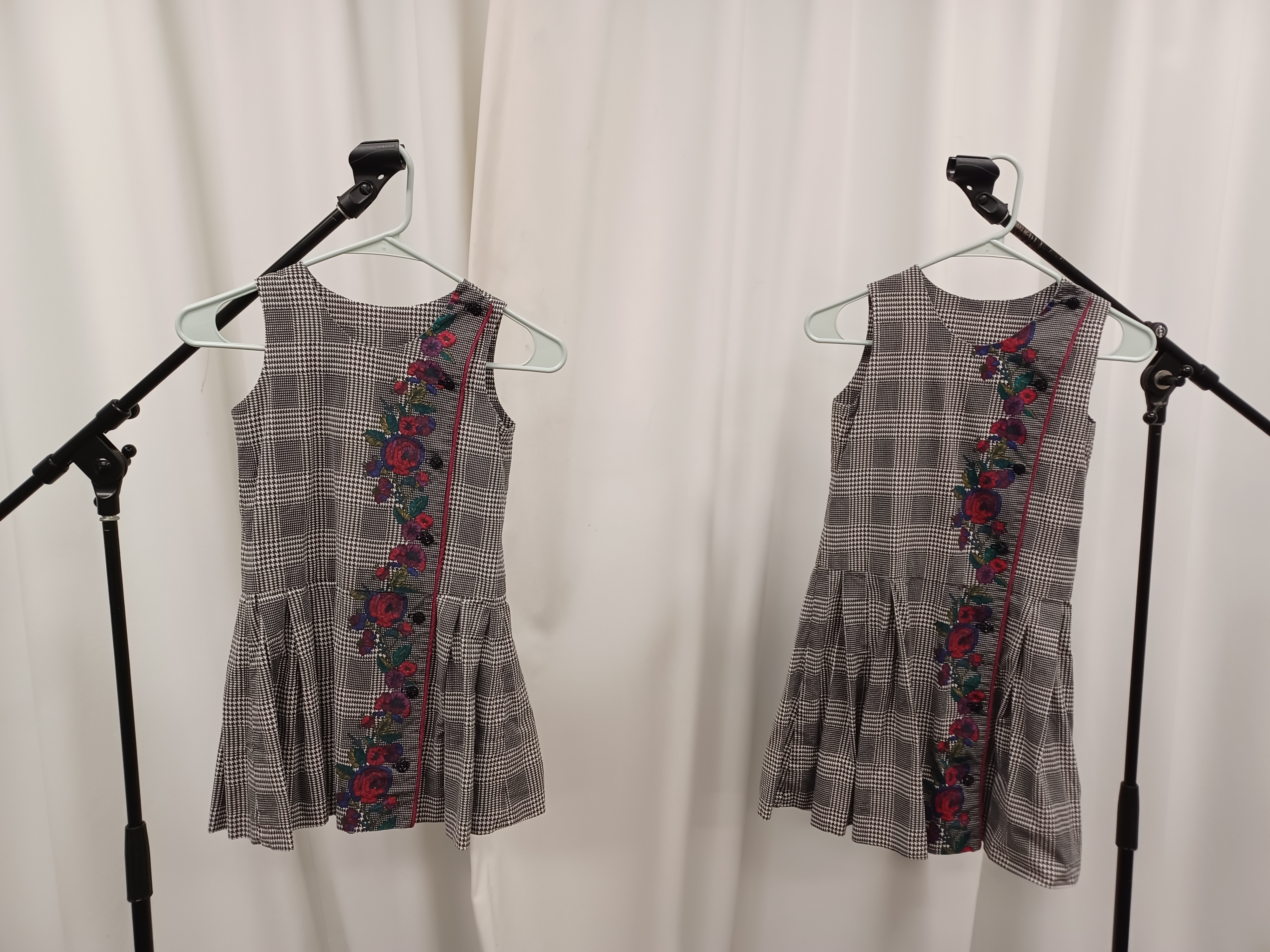 Houndstooth Pinafore